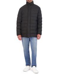 Cole Haan - Down Jacket With Removable Bib - Lyst