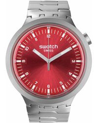 Swatch - Lässige Uhr SB07S104G - Lyst