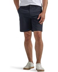 Lee Jeans - Extreme Motion Regular Fit Synthetic Flat Front Short - Lyst