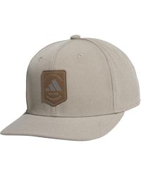 adidas - Scorecard High Crown Low Curve Brim Snapback Adjustable Fit Course Style Hat - Lyst