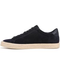 Vince - S Fulton Leather Sneakers Night Blue Suede - Lyst