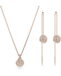 Swarovski - Meteora Necklace And Earring Set - Lyst