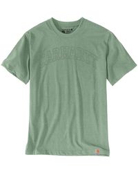 Carhartt - Relaxed Fit Heavyweight Short-sleeve Logo Graphic T-shirt - Lyst