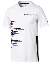 puma bmw white t shirt
