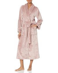 N Natori - Cashmere Fleece Robe Length 48" - Lyst