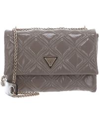 Guess - Deesa Convertible Xbody Flap Taupe - Lyst
