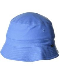 Lacoste - Solid Little Croc Pique Bucket Hat - Lyst