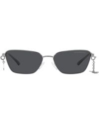 Emporio Armani - Ea2141 Rectangular Sunglasses - Lyst