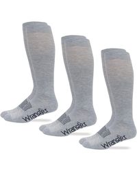 Wrangler - S Ultra Dri Seamless Toe Western Boot Socks 3 Pair Pack - Lyst