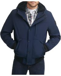 Levi's - Regular Soft Shell Sherpa Lined Hooded Bomber Jacket - Lyst