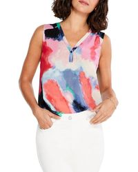 NIC+ZOE - Nic+zoe Abstract Art Tank - Lyst