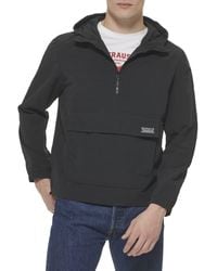 Levi's - Regular Lightweight Taslan Hooded Popover Windbreaker Jacket - Lyst