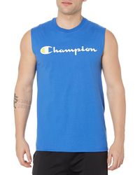 Champion - Mens Classic Jersey Muscle Tee - Lyst