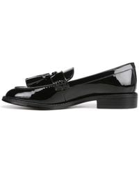 Franco Sarto - S Carolynn Slip On Tassel Loafers Navy Patent 11 M - Lyst