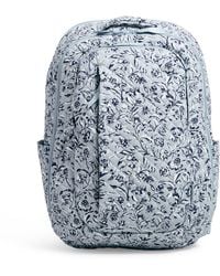 Vera Bradley - Cotton Large Travel Backpack Travel Bag - Lyst