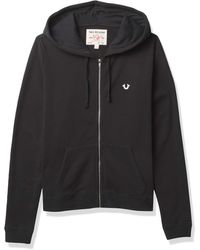 true religion womens zip up hoodie