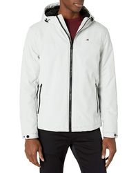 tommy hilfiger sherpa lined softshell jacket