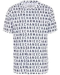 Armani Exchange - A | X Armani Exchange Regular Fit Cotton Jersey Printed All Over Logo Tee - Lyst