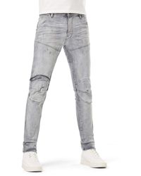 G-Star RAW - 5620 3d Zip Knee Skinny Fit Jeans - Lyst