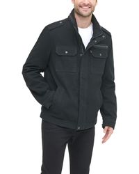 Levi's - Big & Tall Washed Cotton Two Pocket Military Jacket - Lyst