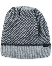 Dockers - Intarsia Knit Beanie Hat - Lyst