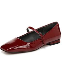 Franco Sarto - S Tinsley Mary Jane Flats Gothic Red Patent 8.5 W - Lyst