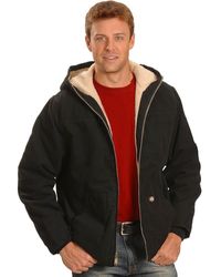 Dickies - Big-tall Sanded Duck Sherpa Lined Hooded Jacket - Lyst