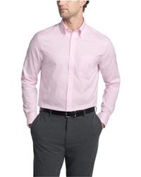 Tommy Hilfiger - Dress Shirt Regular Fit Essentials Classic Pink - Lyst