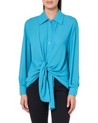 Ramy Brook - Raven Tie Front Button Down Top - Lyst