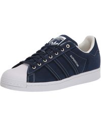 Adidas Superstar Mens Blue for Men - Up to 75% off | Lyst