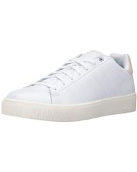 K swiss Court Frasco Cvs Trainers In White for Men Lyst K swiss Court Frasco Cvs Trainers In White for Men Lyst