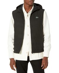 Lacoste feather down hooded jacket Clearance
