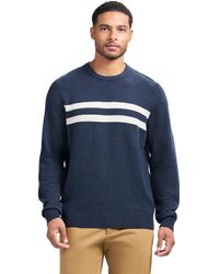 Izod - Jersey Crew Neck Sweater - Lyst