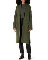 Amazon Essentials - Cardigan Lungo Oversize in Misto Cotone con Cuciture a Trama Pesante Donna - Lyst
