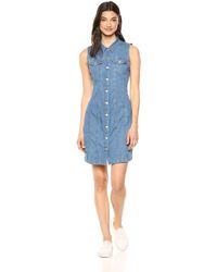 levis aubrey denim dress