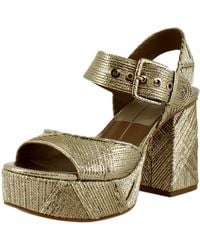 Dolce Vita - , Bobby Deco, Gold Woven Stella, 6.5, Medium - Lyst