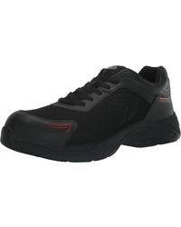 Dr. Scholls - S Blazer Slip Resistant Composite Toe Work Sneaker Black Leather 9.5 M - Lyst