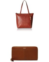 fossil claire backpack handbolsas brandy