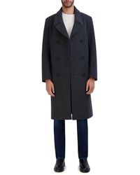 Cole Haan - Wool Double Breasted Coat - Lyst
