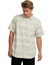 Billabong - All Day Stripe Short Sleeve Woven Shirt - Lyst
