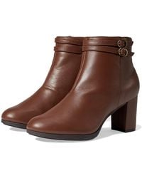 Clarks - Bayla Light ( Leather) Boots - Lyst