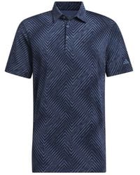 adidas - Ultimate365 Allover Print Golf Polo Shirt - Lyst