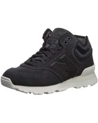 new balance black high tops