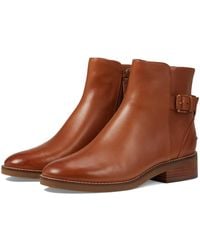 Cole Haan - Hampshire Buckle Bootie (British Tan Leather) Boots - Lyst