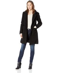 french connection black coat