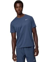 Nike - Miler Dri-fit Uv Short-sleeve Running Top - Lyst