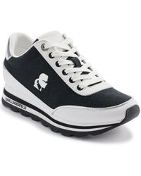 Karl Lagerfeld - Paris Cushioned Insole Everyday Maico-lace Up Sneaker - Lyst