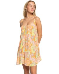 Roxy - Standard Summer Adventures Coverup Dress - Lyst