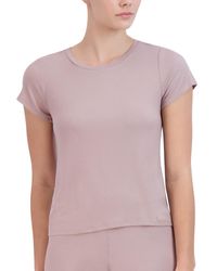 Steve Madden - Ribbed Short-sleeve Sleep Tee - Lyst