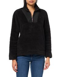 Tommy Hilfiger - S 1/4 Zip Sherpa Jacket - Lyst